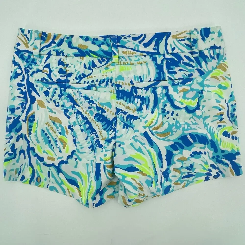 Lilly Pulitzer‎ Callahan Stretch Shorts, Multicolor, NWOT, Sz. S